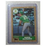 1987 TOPPS MARK MCGWIRE