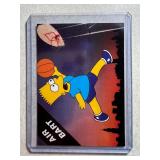 BART SIMPSON AIR BART PROMO CARD
