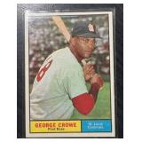 1961 TOPPS GEORGE CROWE CARD