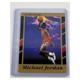 Michael Jordan 1990/91 Slam Dunk promo card