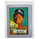 Donald Trump 1952 Topps style baseball card