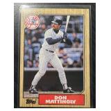 1987 TOPPS DON MATTINGLY CARD