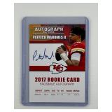 Patrick Mahomes 2017 Autograph Express rooki