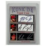 Mike Trout Albert Pujols Nolan Ryan Iconic I
