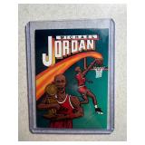 MICHAEL JORDAN 1990/91 ERROR CARTOON PROMO CARD