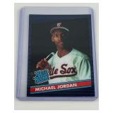 Michael Jordan Rated Rookie baseball card