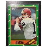 ROOKIE CARD 1986 TOPPS BERNIE KOSAR