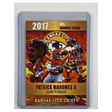 Patrick Mahomes 2017 Rookie Phenoms NFL rook