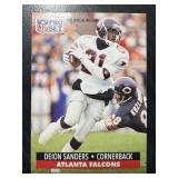 2ND YR CARD 1991 PROSET HOF DEION SANDERS