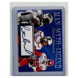 Patrick Mahomes Man Myth Legend printed auto
