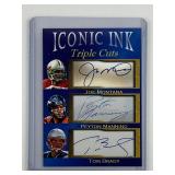 Joe Montana Tom Brady Peyton Manning Iconic