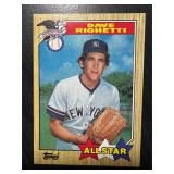 1987 TOPPS DAVE RIGHETTI CARD