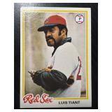 1978 TOPPS LUIS TIANT CARD