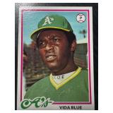 1978 TOPPS VIDA BLUE CARD