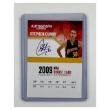 Stephen Curry 2009 Autograph Express rookie