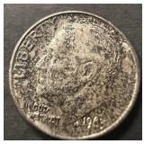 Rare 1963 Dime Real Silver Mint Mark Dd