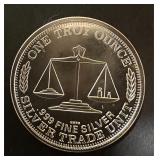 Silver Trade Unit Eagle .999 Silver Coin