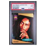 1991 PROSET SUPERSTARS BOB MARLEY PSA 9 MINT