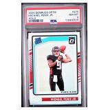 MICHAEL PENIX JR. 2024 PANINI DONRUSS OPTIC PSA 8