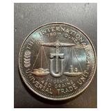 1oz .999 Silver Rainbow Coin International Trade U