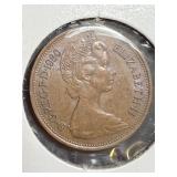 1980 Queen Elizabeth II 2 Pence