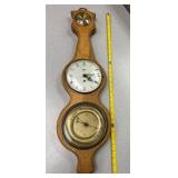 Mid 19th Century Antique mahogany barometer