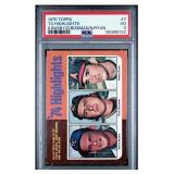 S.BUSBY/D.BOSMAN/AND.RYAN 1975 TOPPS PSA 3