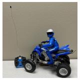 Vintage Blue Yamaha Raptor 700R RC ATV with Remote