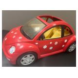 2001 Fisher Price Pink Volkswagen Bettle-Bug 16"