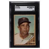 Jim King 1962 Topps #42 Washington - SGC Authentic