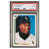 BO JACKSON 1991 UPPER DECK #744 PSA 6