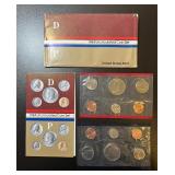 Lot (12) Coins 1984 U.S Mint Uncirculated Mint Se