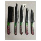 Damascus Chef Knife Set