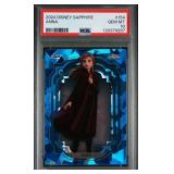 2024 Topps Chrome Disney Sapphire Anna Base PSA 10