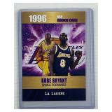 Kobe Bryant 1996 Rookie Phenoms NBA rookie card