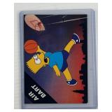 Bart Simpson Air Bart promo card The Simpsons