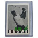 Michael Jordan Air Knows 2 golf promo card