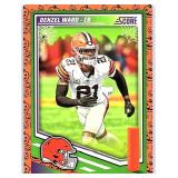 2025 SCORE A TREAT Denzel Ward #174