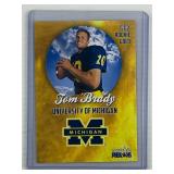 Tom Brady 1999 Rookie Phenoms Rookie Gold
