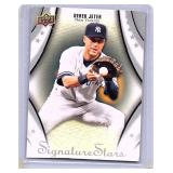 SIGNATURE STARS HOF DEREK JETER CARD