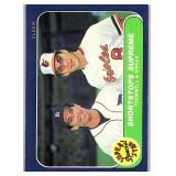 1986 FLEER HOF RIPKEN/TRAMMELL CARD