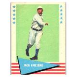 1961 FLEER HOF JACK CHESBRO CARD