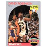 ROOKIE CARD 1990 NBA HOOPS HOF DAVID ROBINSON