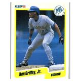 2ND YR WAX BOTTOM FLEER HOF KEN GRIFFEY JR