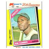 1982 TOPPS/KMART HOF ROBERTO CLEMENTE CARD
