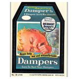 1979 WACKY PACK DAMPERS