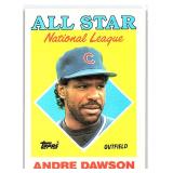 1998 TOPPS HOF ANDRE DAWSON CARD