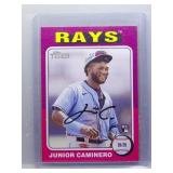 Junior Caminero Rookie 2024 Topps Heritage