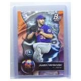 Justin Verlander 2023 Bowman Platinum Ice Foil