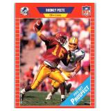 ROOKIE CARD 1989 PROSET RODNEY PEETE